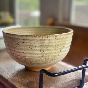 3 handmade pottery bowl set